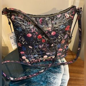 Brahmin Folk Tale Katie Crossbody Bag NWT plastic on brass.